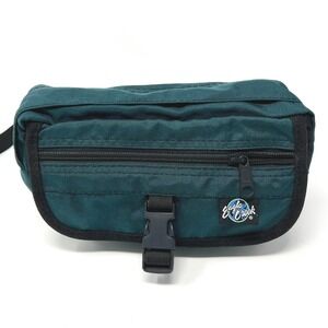 Vintage Eagle Creek Fanny Pack Green Travel Gear Crossbody Adjustable Nylon 90's